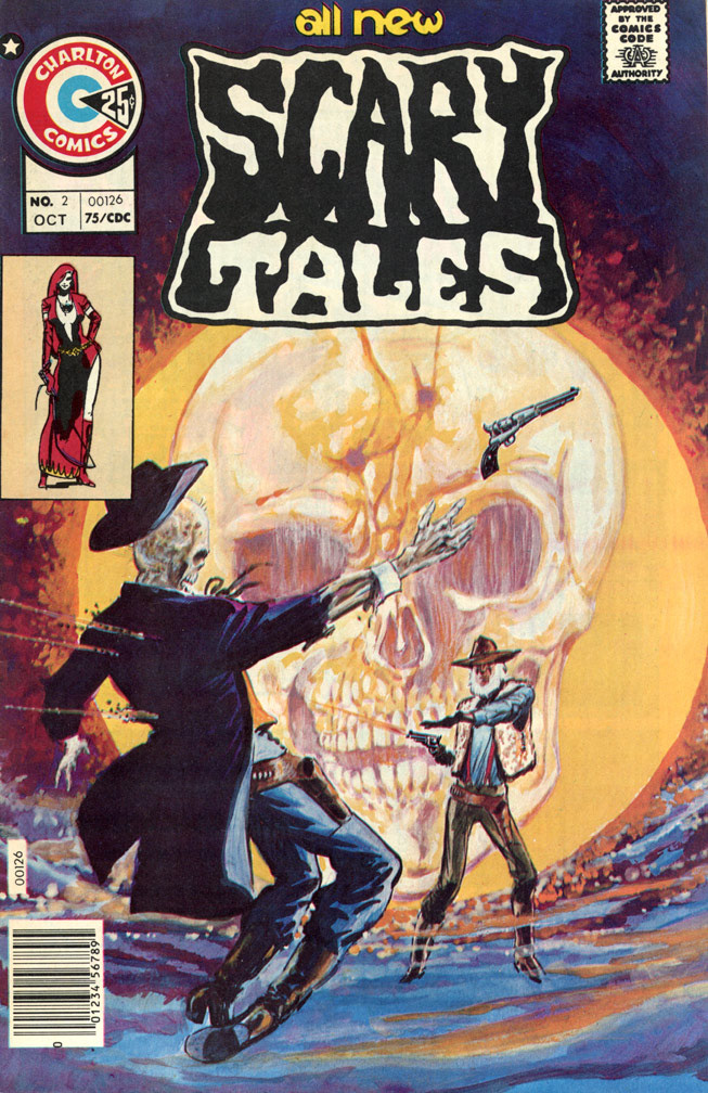 SCARY TALES, Vol 1 No 2, October, 1975. INTERIOR: 8-page story, Mike Zeck (pencils / inks/ lettering) 