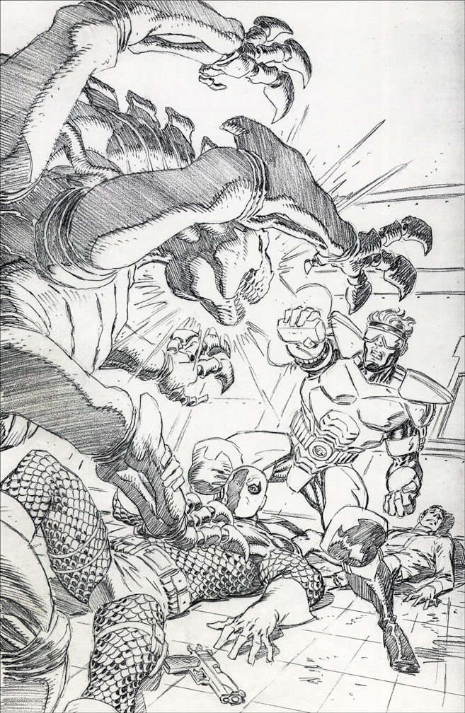 DEATHSTROKE THE TERMINATOR ANNUAL 2, 1993. COVER: Mike Zeck (pencils)