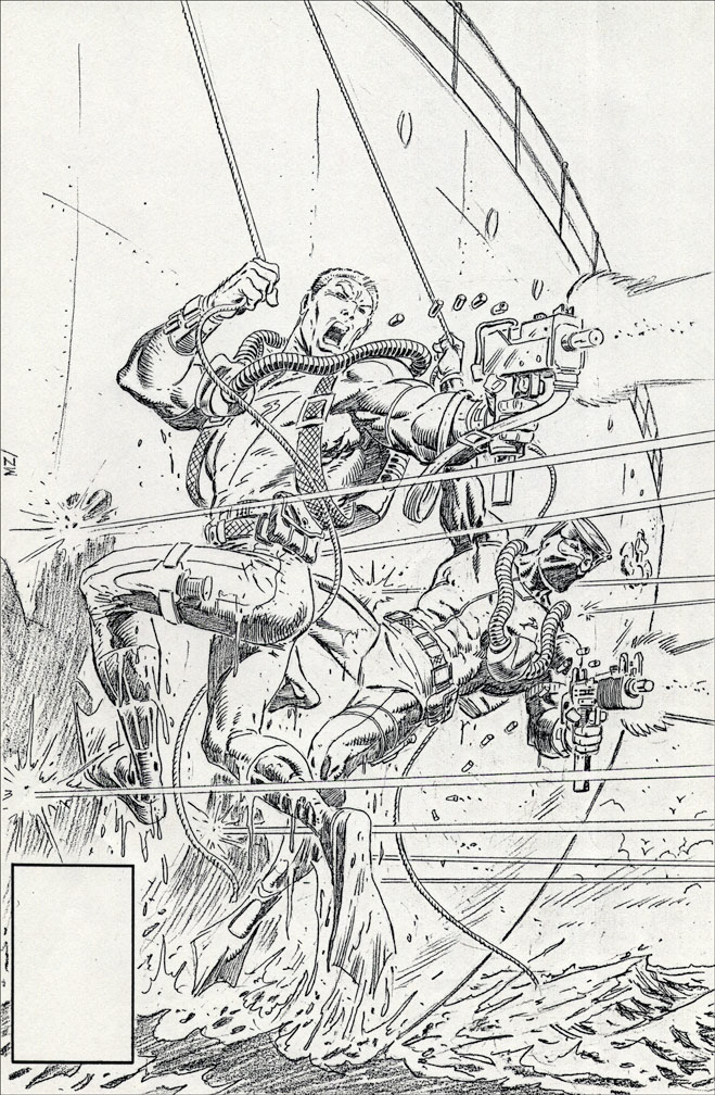 G. I. JOE SPECIAL MISSIONS: issue 1 - cover pencils by Zeck