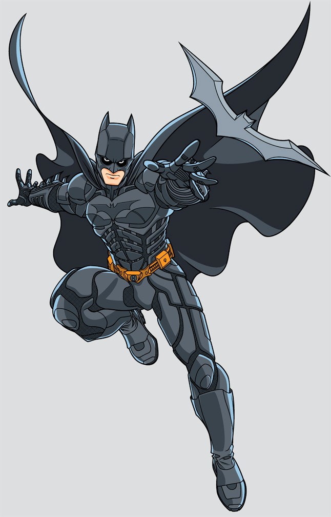 Vector work for the Batman movie Style Guide.