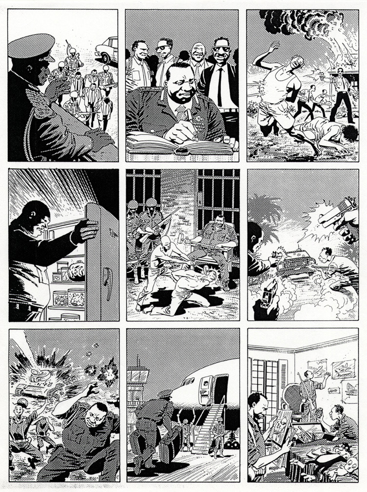 THE BIG BOOK OF WEIRDOS, 1995. Interior page 3 art by Mike Zeck (pencils / inks)