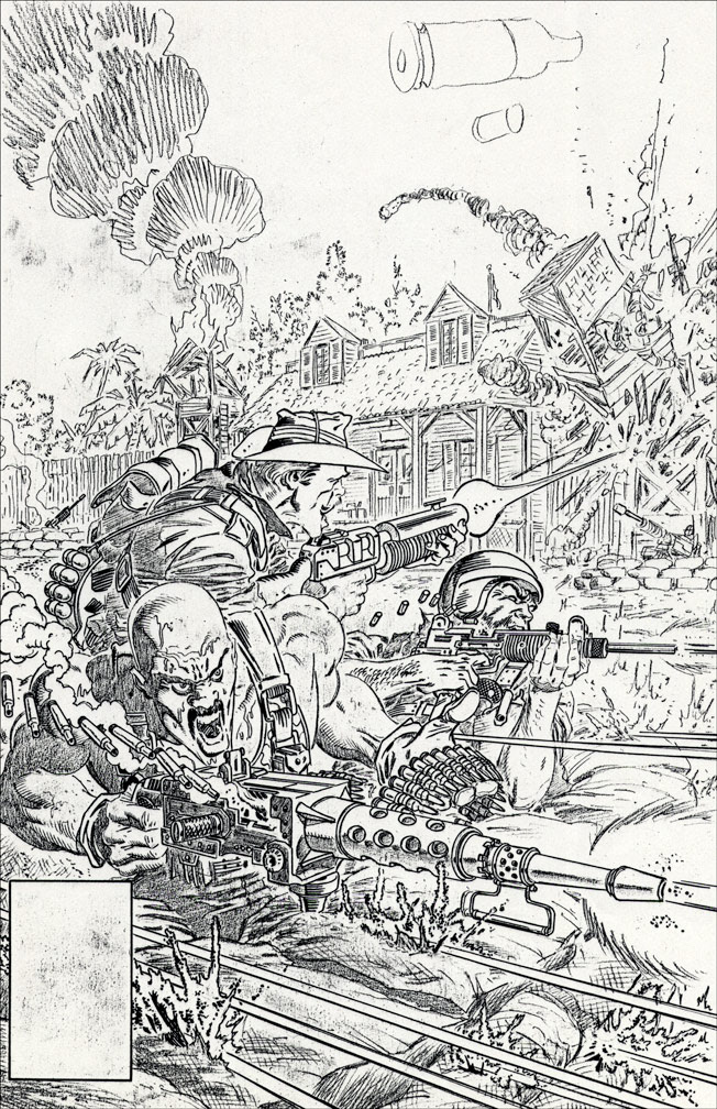 G. I. JOE SPECIAL MISSIONS: issue 2 - cover pencils by Zeck