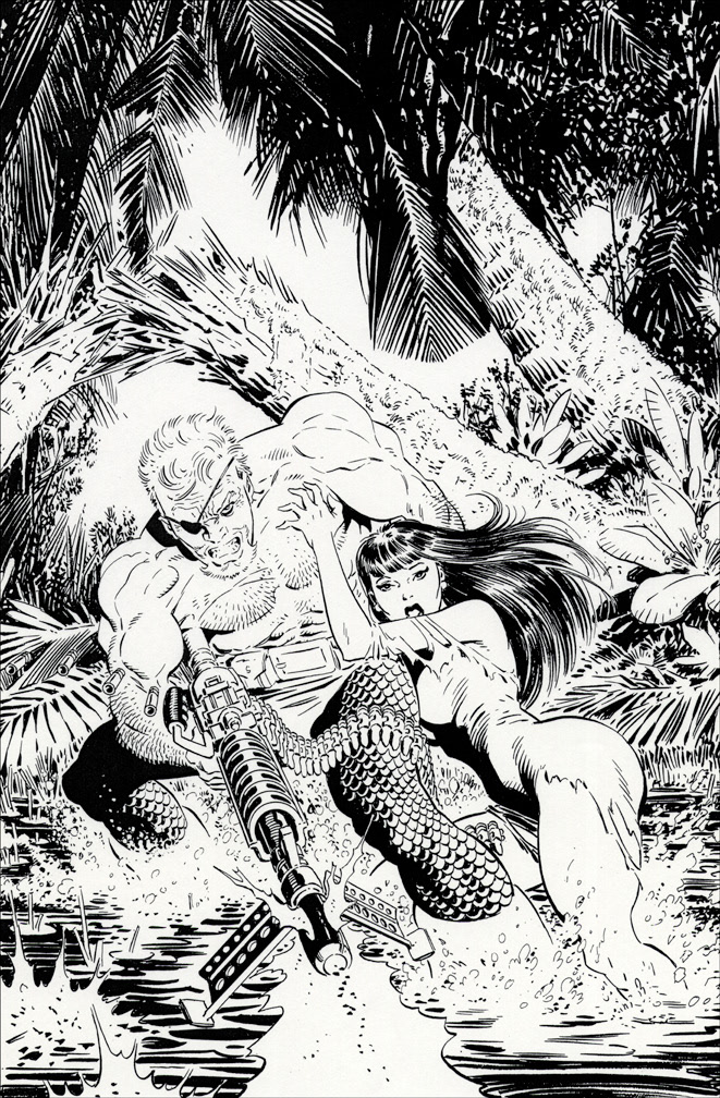 DEATHSTROKE THE TERMINATOR 15, cover art by Mike Zeck (pencils / inks)