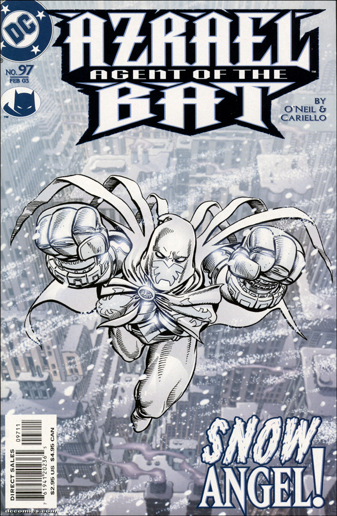 AZRAEL: AGENT OF THE BAT 97, February 2003. COVER: Mike Zeck (pencils) Jerry Ordway (inks)