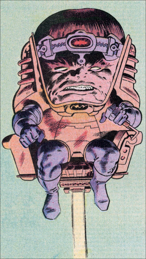 MARVEL UNIVERSE Vol. 1 No. 7, july, 1983, MODOK, Mike Zeck (pencils), Joe Rubinstein (inks)