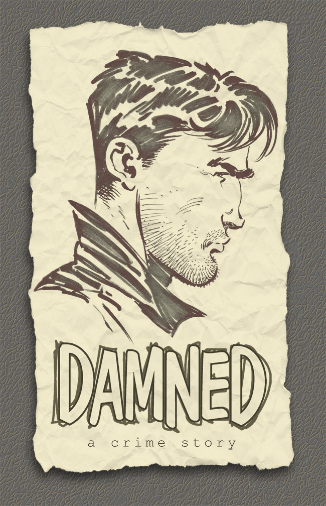 DAMNED TRADE PAPERBACK, August, 2003. Title page art. Mike Zeck (pencils and digital finishes)