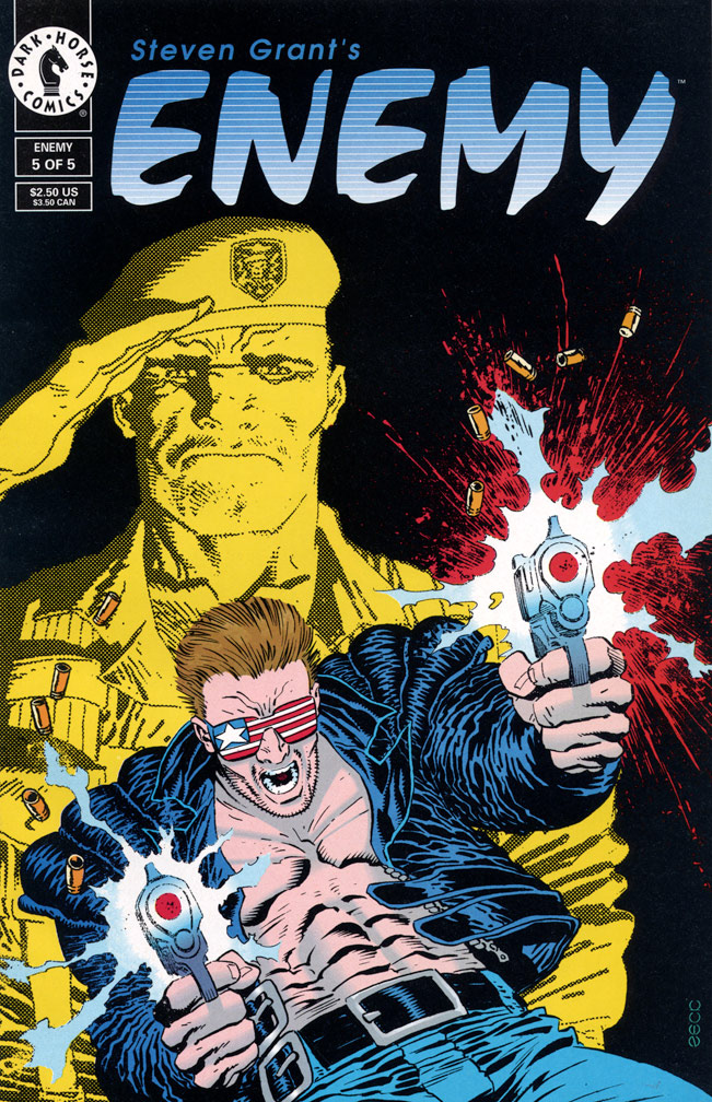 ENEMY 5, September, 1994 issue. COVER: Mike Zeck (pencils and inks)