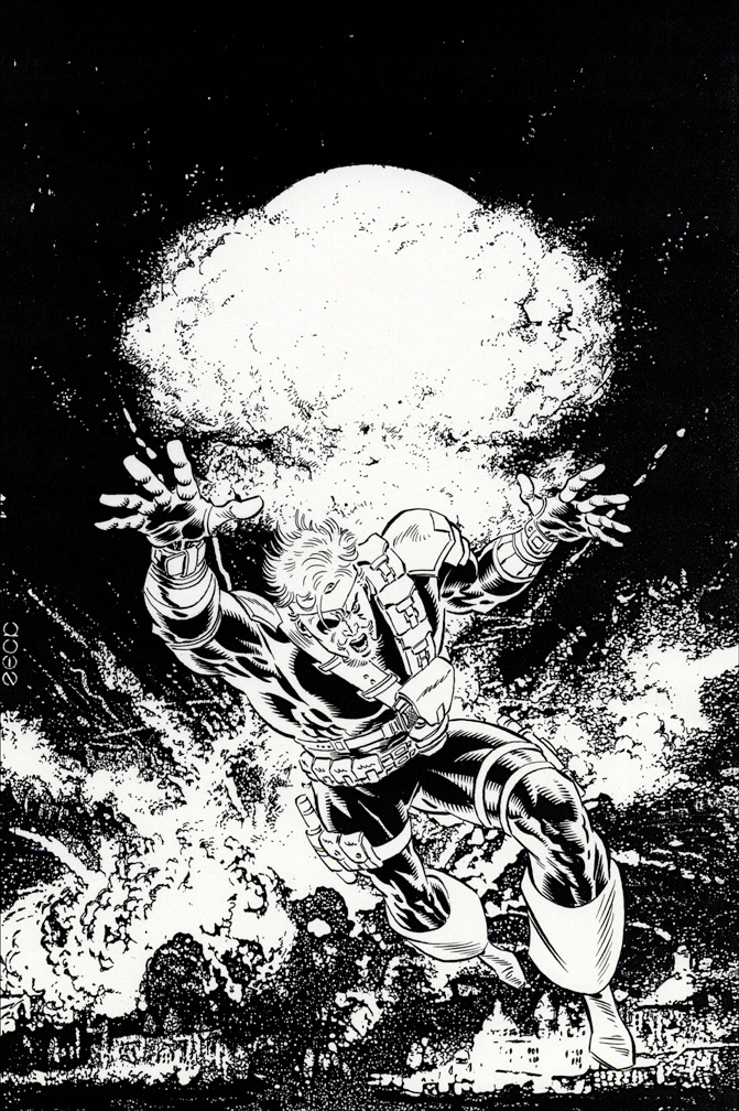 DEATHSTROKE THE TERMINATOR 20, cover art by Mike Zeck (pencils / inks)