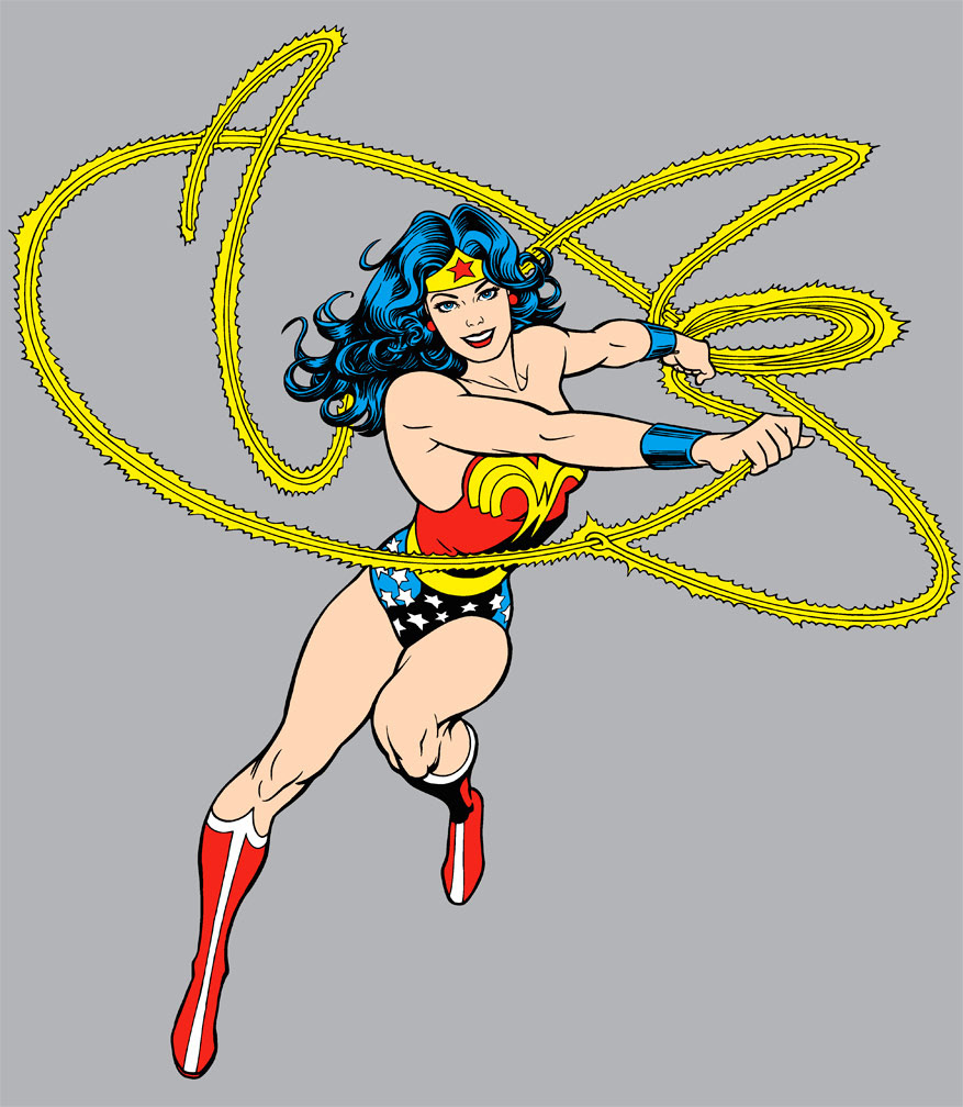 Wonder Woman Style Guide vector art.