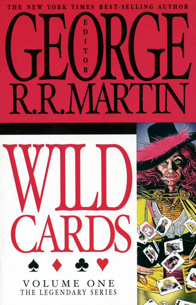 WILD CARDS, VOLUME 1, 2001. A Byron Preiss reprinting of the George R. R. Martin series. INTERIOR: Chapter illustrations by Mike Zeck (pencils and inks)