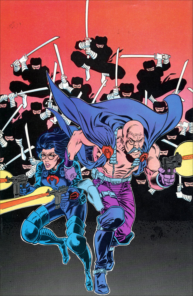 G. I. JOE: ANNUAL 3 March 1987 - BACK COVER: Zeck (pencils), Beatty (inks)