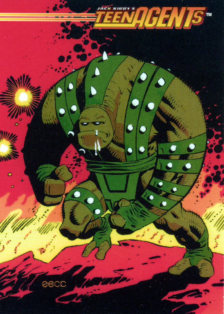 The ORNK card included with TEENAGENTS 2, September, 1993. Mike Zeck (pencils / Inks)