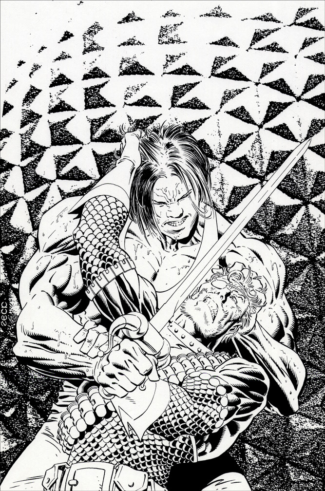 DEATHSTROKE THE TERMINATOR 25, cover art by Mike Zeck (pencils / inks)