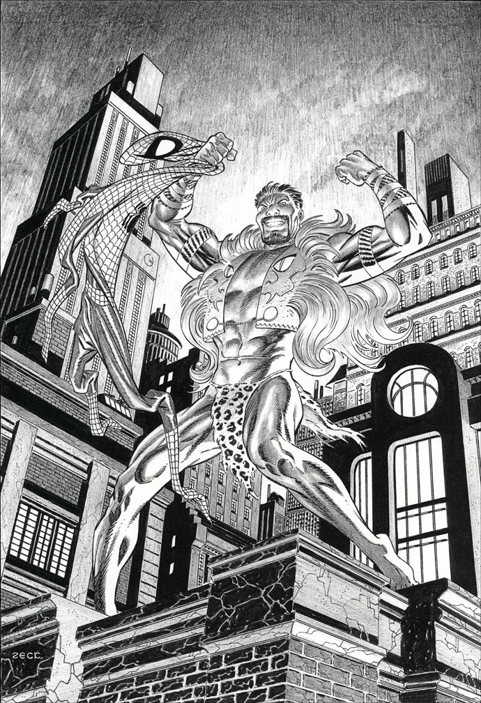 Kraven's Last Hunt inspired commission.