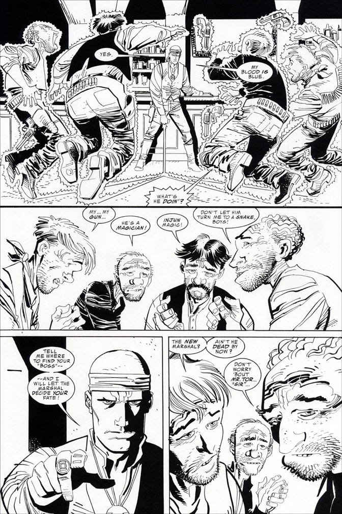 LEGENDS OF THE DC UNIVERSE 20, interior art by Mike Zeck (pencils) Klaus Janson (inks)
