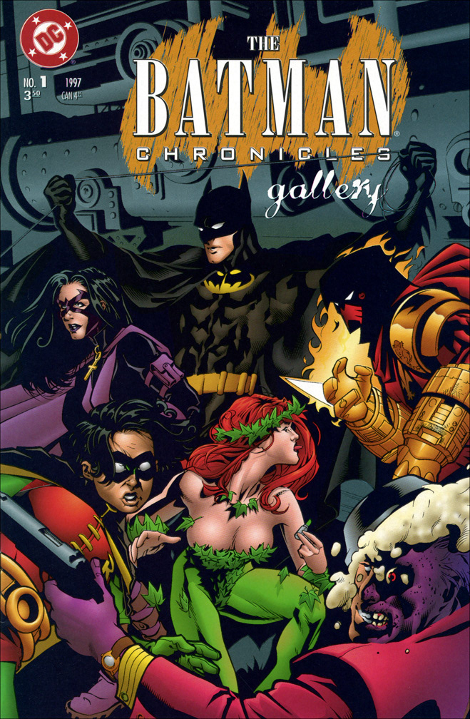 THE BATMAN CHRONICLES GALLERY 1, May, 1997. INTERIOR: One pinup contribution. Mike Zeck (pencils / inks / colors)