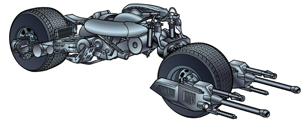 Vector work for the Batman movie Style Guide.