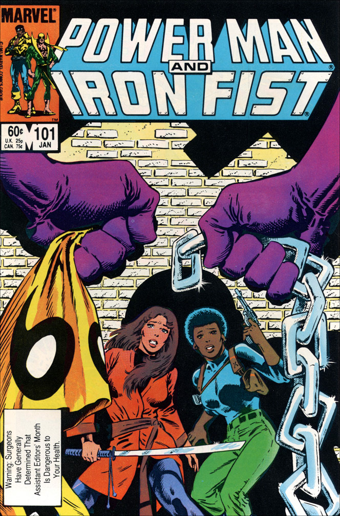 POWER MAN and IRON FIST, Vol. 1 No. 101, January, 1984 issue. COVER: Mike Zeck 