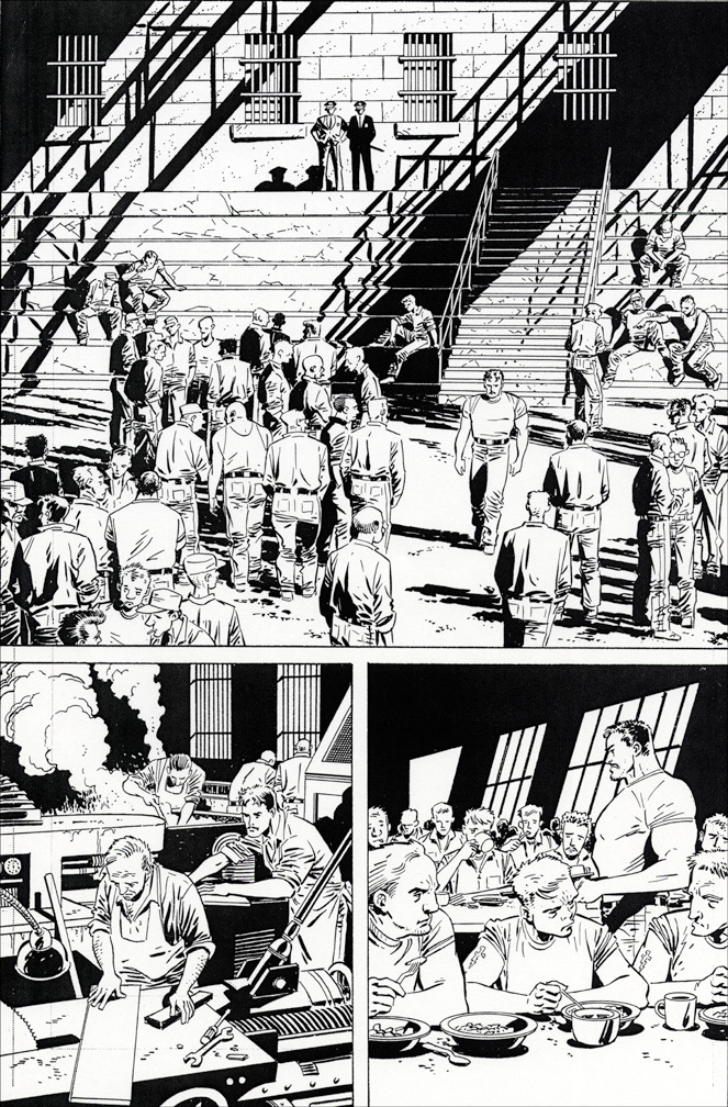 BATMAN: LEGENDS OF THE DARK KNIGHT 69, interior page art by Mike Zeck (pencils / inks)