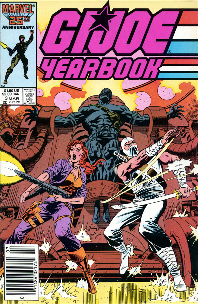 G. I. JOE: ANNUAL 3 March 1987 - COVER: Zeck (pencils), Beatty (inks) INTERIOR: 5-page story "My Dinner With Serpentor" 			by Zeck (pencils), Janke (inks) and 6 pinups by Zeck with various inkers.