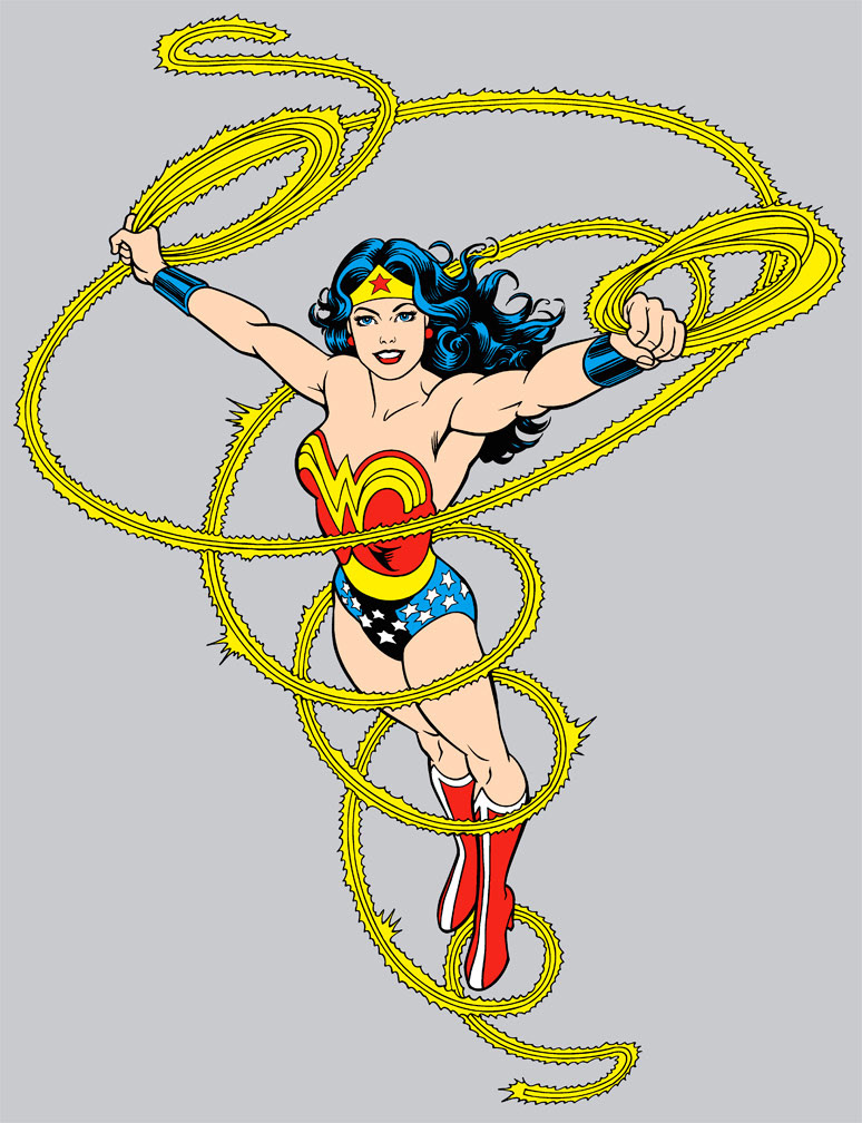 Wonder Woman Style Guide vector art.