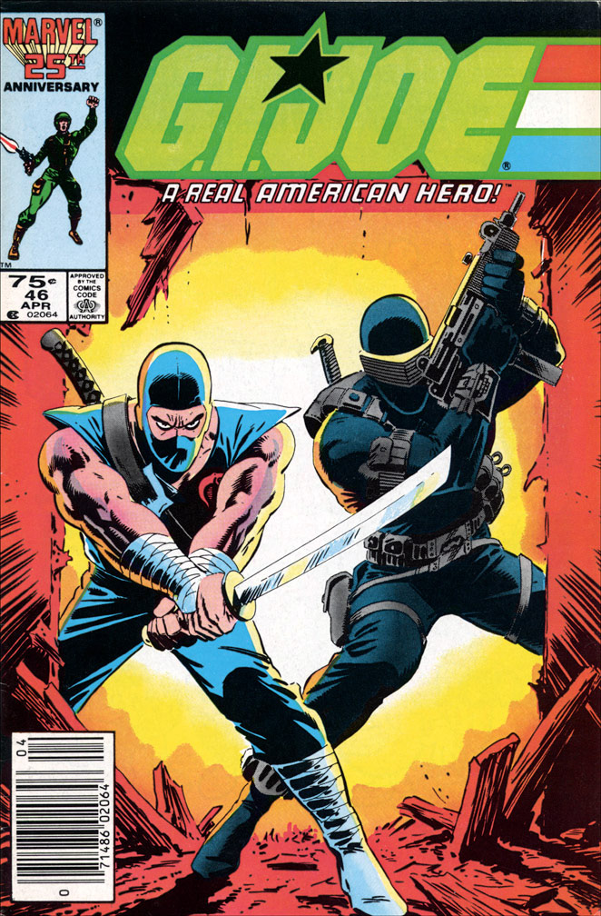 G. I. JOE: issue 46 April 1986 - COVER: Mike Zeck (pencils, inks)