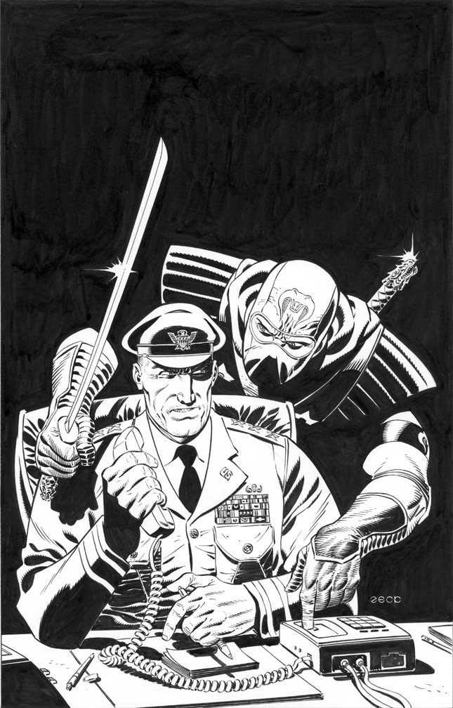 G.I.JOE 8, July, 2002 issue. Cover art by Mike Zeck