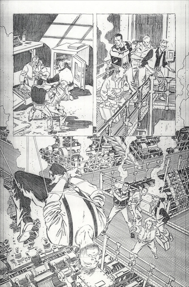 BATMAN: LEGENDS OF THE DARK KNIGHT 69, interior pencil art by Mike Zeck