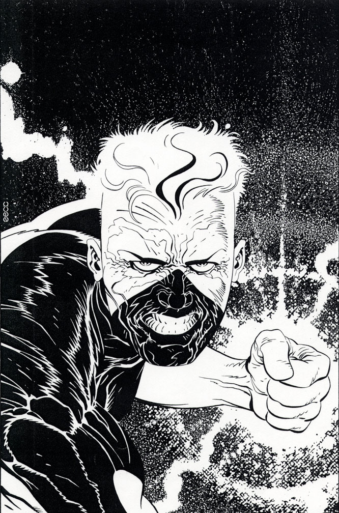 WILDSTAR 4 (of 4), November, 1993. Pinup art by Mike Zeck