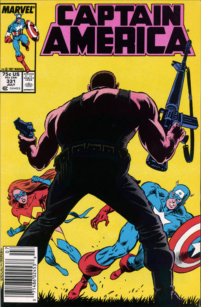 CAPTAIN AMERICA: Issue 331 July 1987 - COVER: Mike Zeck (pencils) Bob McLeod (inks)