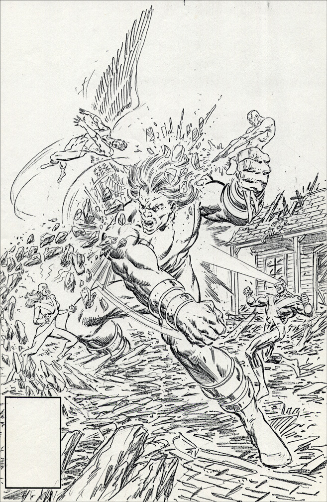 X-FACTOR, Vol 1 Number 2, cover pencils by Mike Zeck