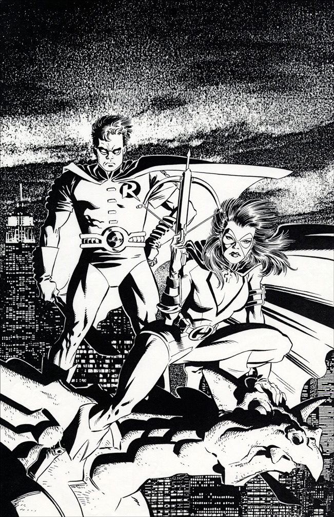 ROBIN 3: CRY OF HUNTRESS 3 of 6, cover art by Mike Zeck (pencils / inks)