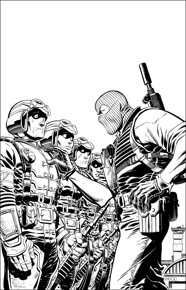 G.I.JOE 7, June, 2002 issue. Cover art by Mike Zeck