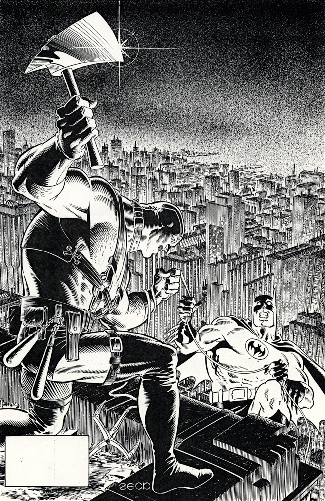 BATMAN 419, cover art by Mike Zeck (pencils / inks)