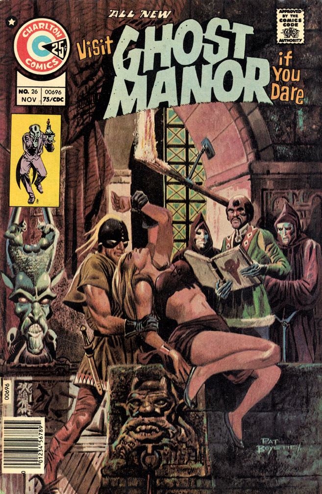 GHOST MANOR, Vol 5 No 26, November, 1975. INTERIOR: 7-page story, Mike Zeck (pencils / inks/ lettering) 