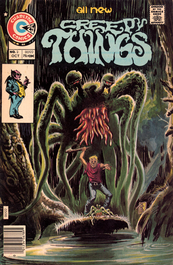 CREEPY THINGS, Vol 1 No 2, October, 1975. INTERIOR: 1-page story, Mike Zeck (pencils / inks/ lettering) 