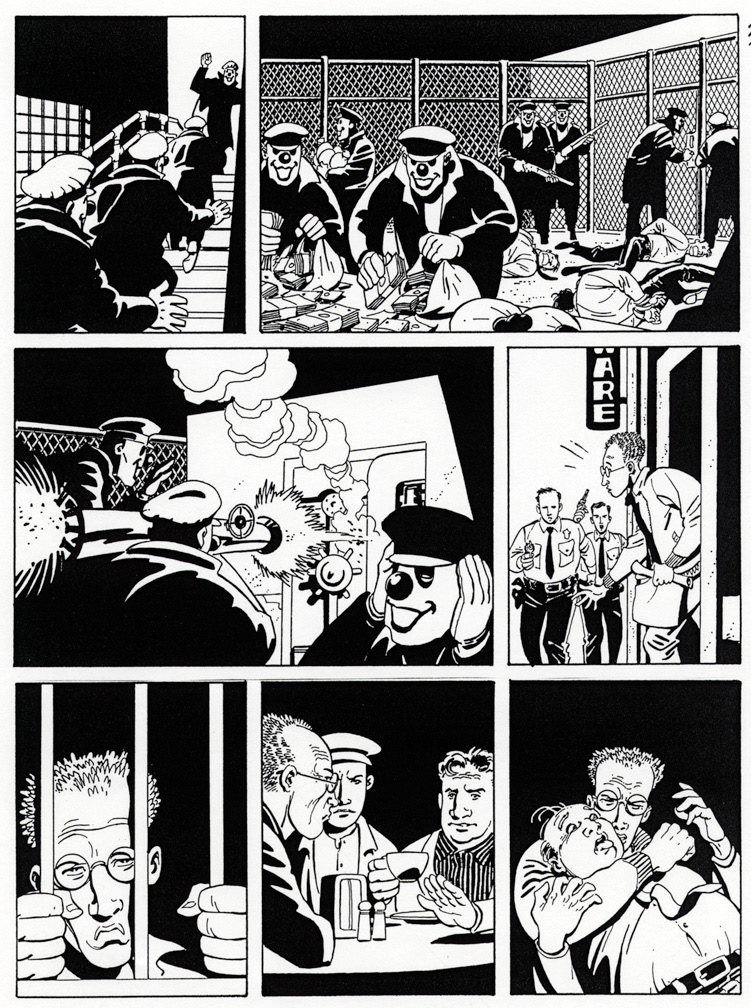 THE BIG BOOK OF LITTLE CRIMINALS, 1996. Interior page 3 art by Mike Zeck (pencils / inks)