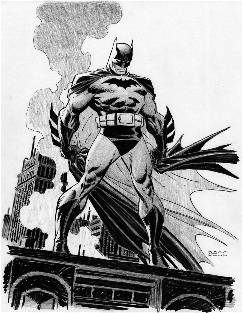 The Art of Michael J. Zeck Volume One, VARIANT ISSUE 7 of 25 preliminary art.