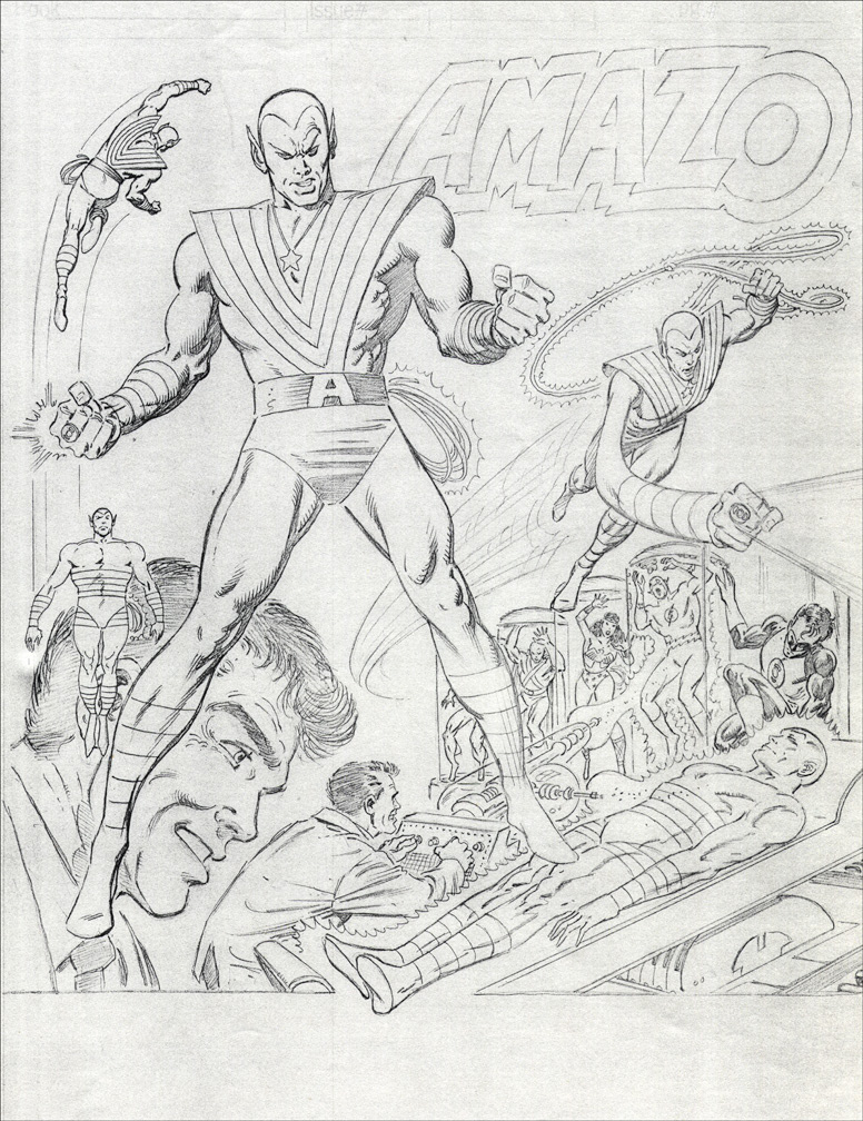 WHO'S WHO: THE DEFINITIVE DIRECTORY OF THE DC UNIVERSE, Number 1, interior pencils by Mike Zeck