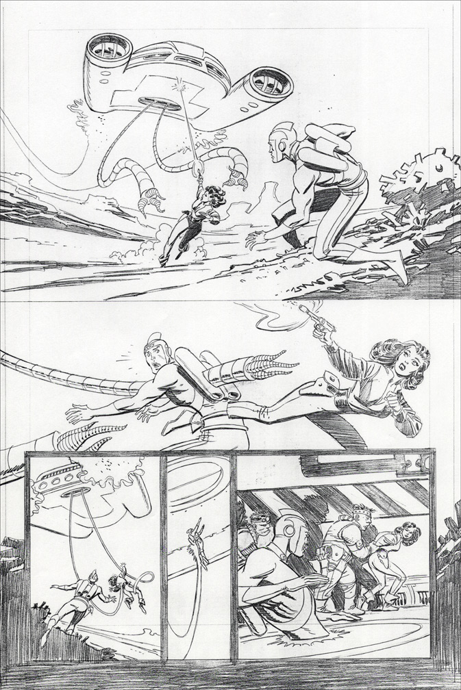 LEGENDS OF THE DC UNIVERSE 80pg GIANT 1, interior pencils by Mike Zeck
