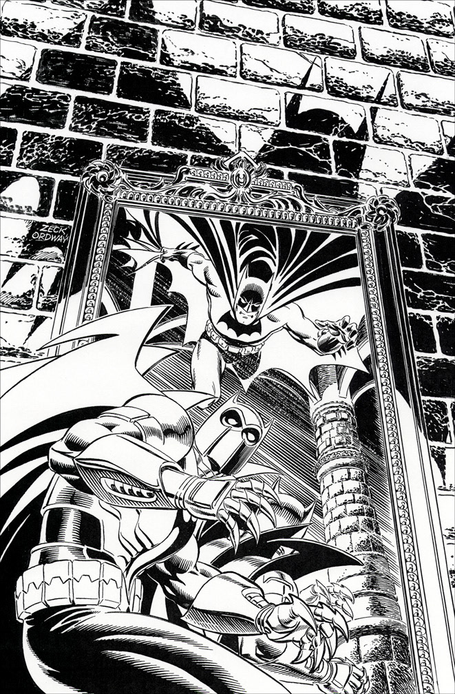 AZRAEL: AGENT OF THE BAT 91, cover art by Mike Zeck (pencils) and Jerry Ordway (inks)