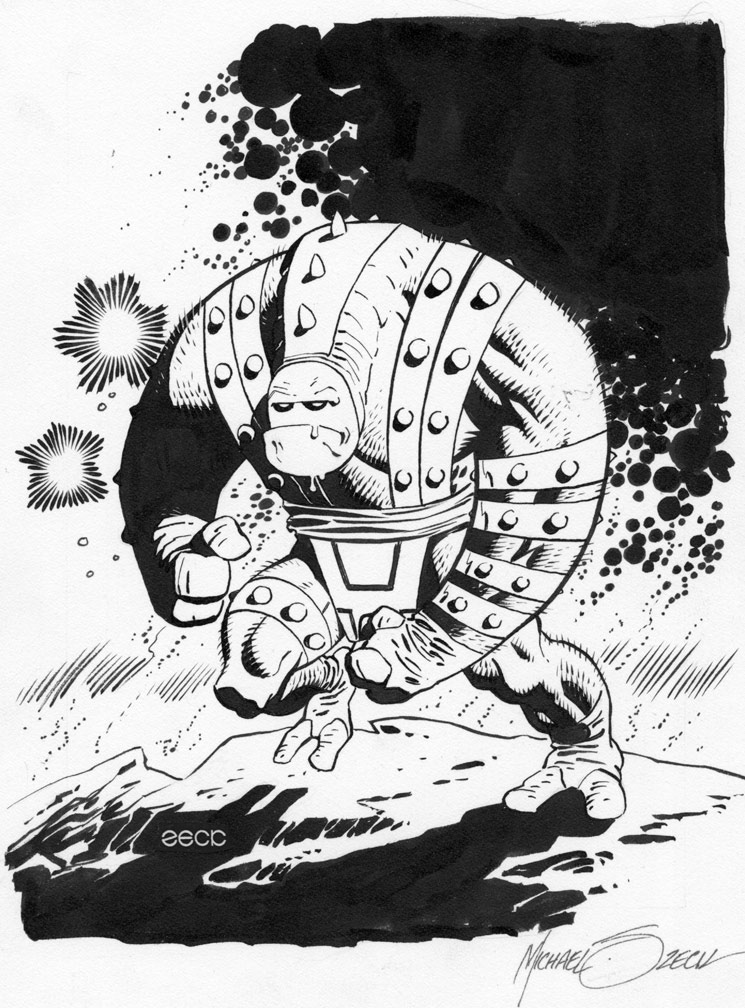 Ornk card art by Mike Zeck