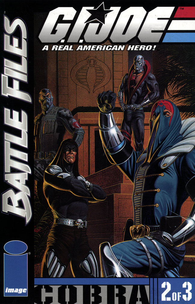 G.I.JOE BATTLE FILES 2 of 3, July, 2002. INTERIOR: 3 character pages by Mike Zeck (pencils and inks)