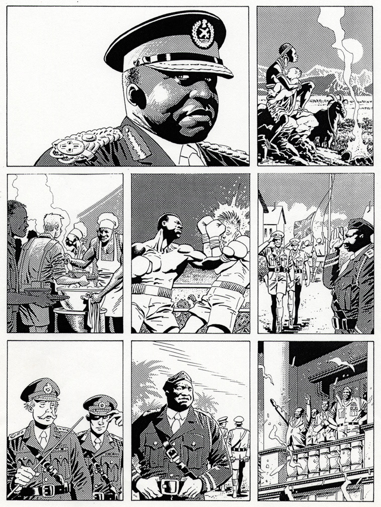 THE BIG BOOK OF WEIRDOS, 1995. Interior page 1 art by Mike Zeck (pencils / inks)