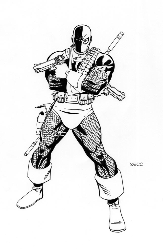 Deathstroke the Terminator commission.