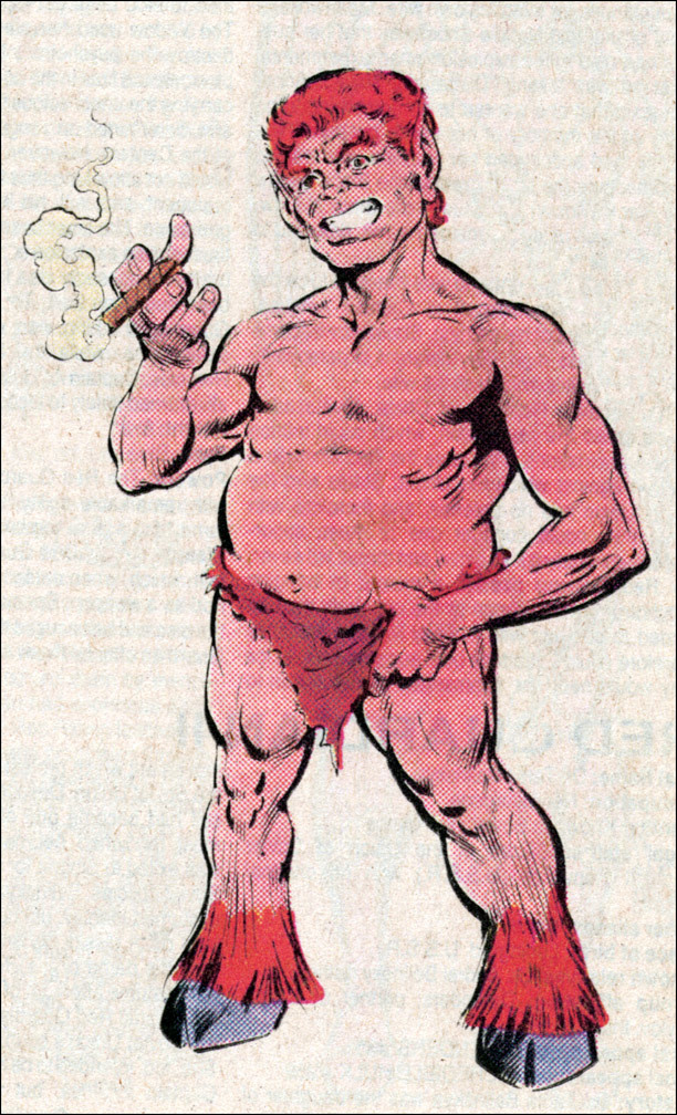 MARVEL UNIVERSE: BOOK OF THE DEAD AND INACTIVE Vol. 1 No. 14, March, 1984, PIP THE TROLL, Mike Zeck (pencils), Joe Rubinstein (inks)