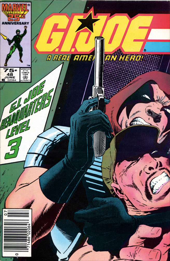 G. I. JOE: issue 48 June 1986 - COVER: Mike Zeck (pencils, inks)