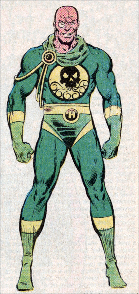 MARVEL UNIVERSE: BOOK OF THE DEAD AND INACTIVE Vol. 1 No. 13, February, 1984, BARON STRUCKER, Mike Zeck (pencils), Joe Rubinstein (inks)