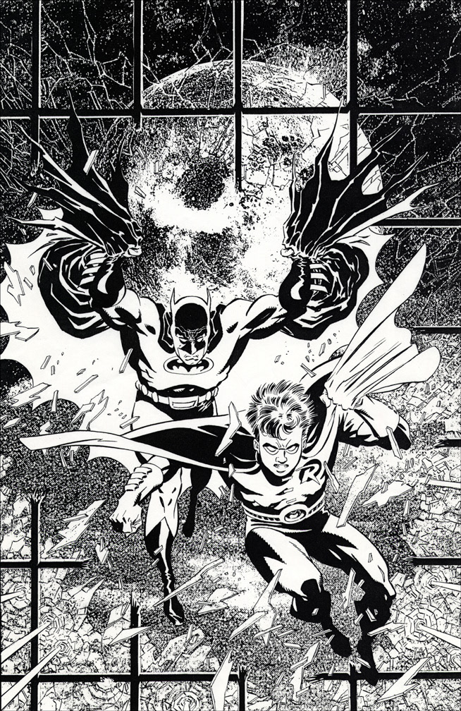 ROBIN 3: CRY OF HUNTRESS 1 of 6, cover art by Mike Zeck (pencils / inks)