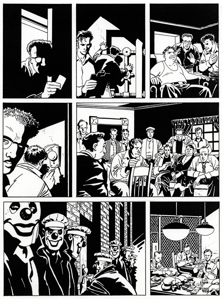 THE BIG BOOK OF LITTLE CRIMINALS, 1996. Interior page 2 art by Mike Zeck (pencils / inks)